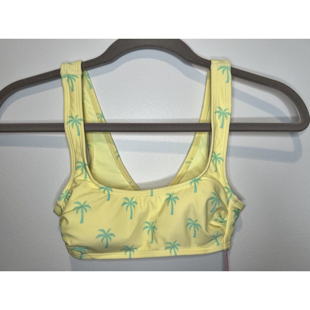 Stoney Clover Lane x Target Palm Trees Bralette Bikini Top, Size XXS (00)